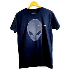 Alienware Black Graphic T-Shirt Men’s Small 34-36 Gaming Logo Tee